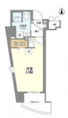 アルモニー御茶ノ水の間取り図