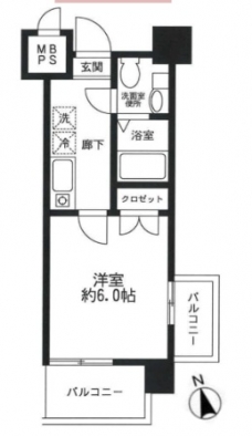 ドゥーエ川口の間取り図