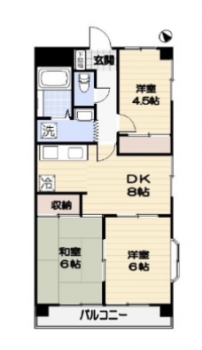 ロイヤルサンシティ の間取り図