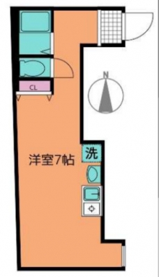 Albero西新井の間取り図