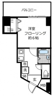ＳＫ．ＣＨＡＲＭＥの間取り図
