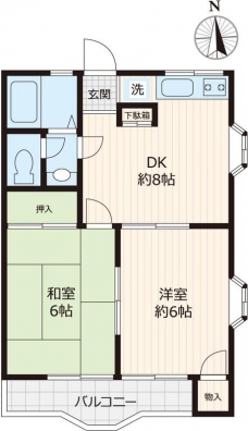 ローゼンハイムの間取り図