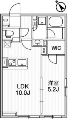 ラヴィエール滝野川の間取り図