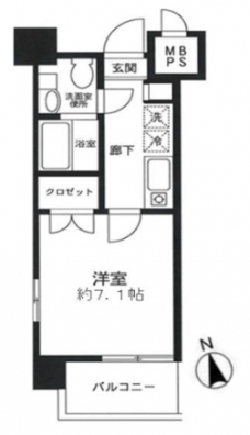 ドゥーエ川口の間取り図
