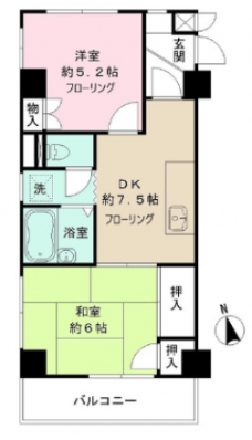 ニューハイム小原の間取り図