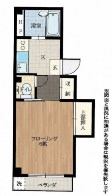 ルーエ森田の間取り図