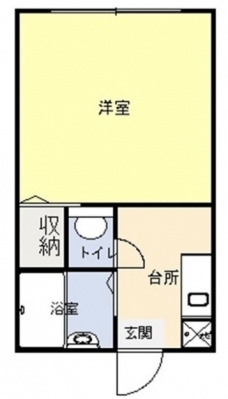 アーバンハイツの間取り図