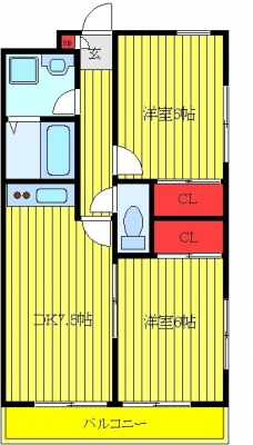 ノーザンライトの間取り図