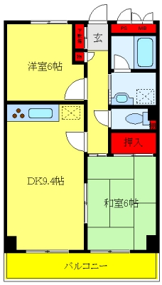 ユングフラウの間取り図