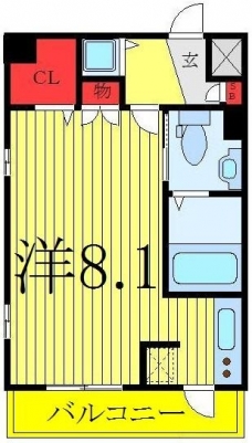 ステラウエストウィングの間取り図