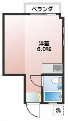 ヴィラ青山の間取り図