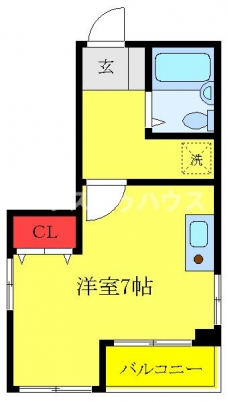 第２関口ビルの間取り図