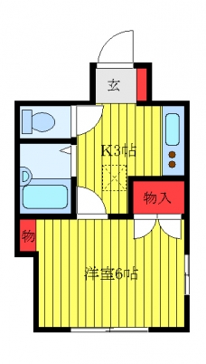 サンシティレジェンドの間取り図