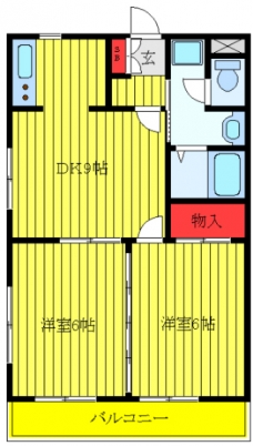 ノーザンライトの間取り図