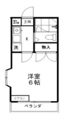 パッション西川口の間取り図