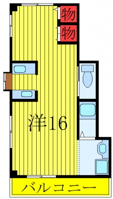 ハイツ今埜の間取り図