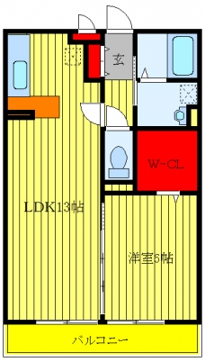 エルミタージュ・アンの間取り図
