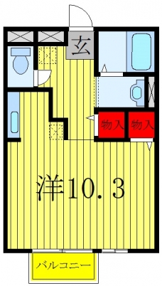 パレットピュアの間取り図