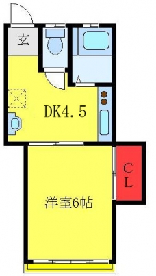 ベルメゾン菊地の間取り図
