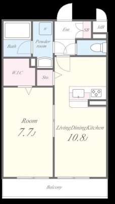 BRAVE ARKの間取り図