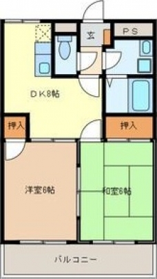 里ヴェラドールの間取り図