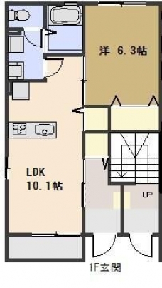 ビエントデルソル　Ⅱの間取り図
