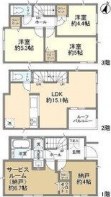 Kolet中浦和#09の間取り図