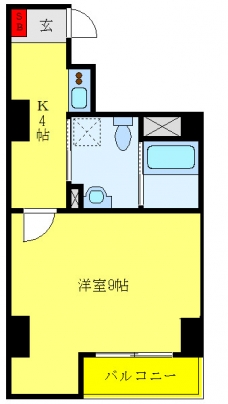 ラシクラス目白通りの間取り図