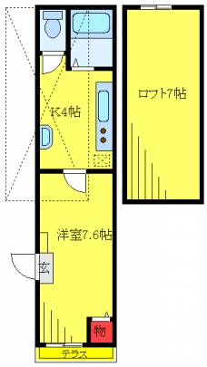 ホワイトウェーブの間取り図