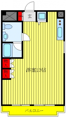 燦・ガーデンの間取り図