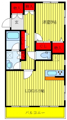 St.SAKAEの間取り図