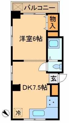 アウルズハウスの間取り図