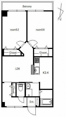 ファーストハイツこはらの間取り図