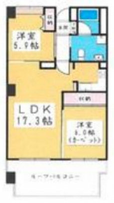 ペンタエマーブルの間取り図