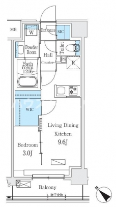 Ｕｒｂａｎ　Ｂｒｅｅｚｅ　巣鴨の間取り図