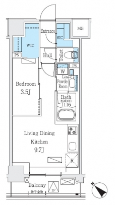 Ｕｒｂａｎ　Ｂｒｅｅｚｅ　巣鴨の間取り図