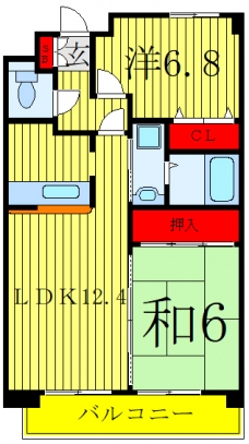 エスポワール・パレスの間取り図