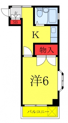ダスレーベンの間取り図