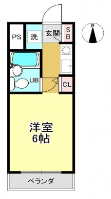 ロイヤルコートⅠの間取り図