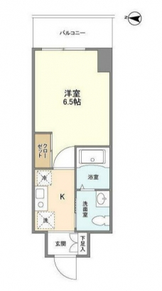 アクシーズグランデ蕨Ⅳの間取り図