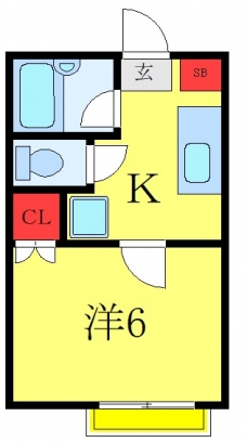 フォーラム南常盤台の間取り図