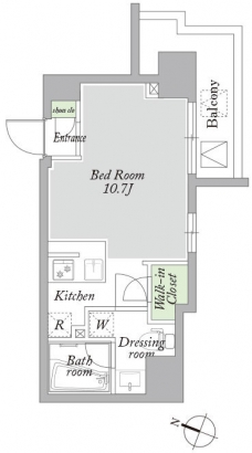 アーバンパーク西巣鴨ＥＡＳＴの間取り図