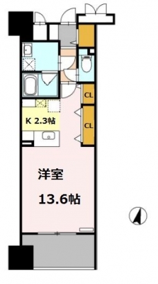 ロイヤルパークスシーサー南千住の間取り図
