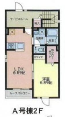 コンドレア池袋　Ａ棟の間取り図