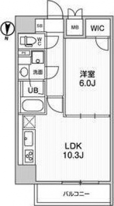 レオーネ南千住Ⅱの間取り図