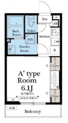 リブリ・南与野の間取り図