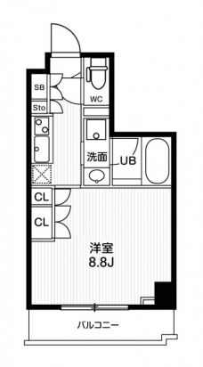 Ｎ－Ｓｔａｇｅ板橋本町アジールコートの間取り図