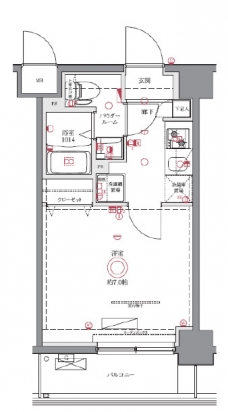 GENOVIA西川口Ⅱの間取り図