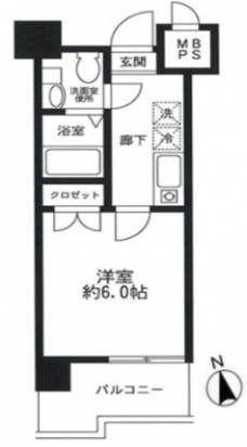 ドゥーエ川口の間取り図