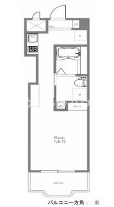 ヒルズ音羽の間取り図